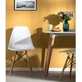 thumbnail image 3 of Bold Tones Mid-Century Modern DSW Shell Dining Chair, White (Set of 4), 3 of 5