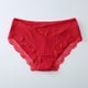 thumbnail image 3 of Gibobby Ropa interior sexy para mujer Ropa interior de talla grande para mujer, bragas sexis de encaje, calzoncillos Hipster elásticos para mujer(Rojo,XL), 3 of 4