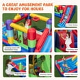 thumbnail image 6 of Costway Mutifunctional Kids Infalatable Bounce Castle with 50 Ocean Balls & 735W Blower, 6 of 11