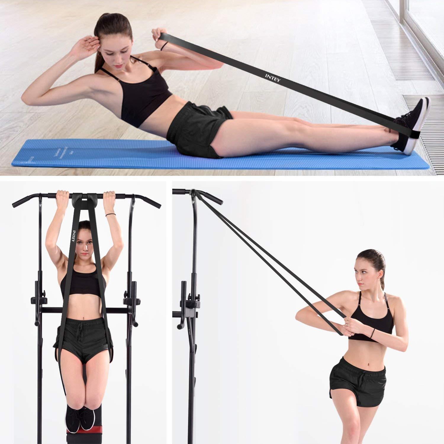 INTEY Pull up Assist Band Exercise Resistance Bands for Workout