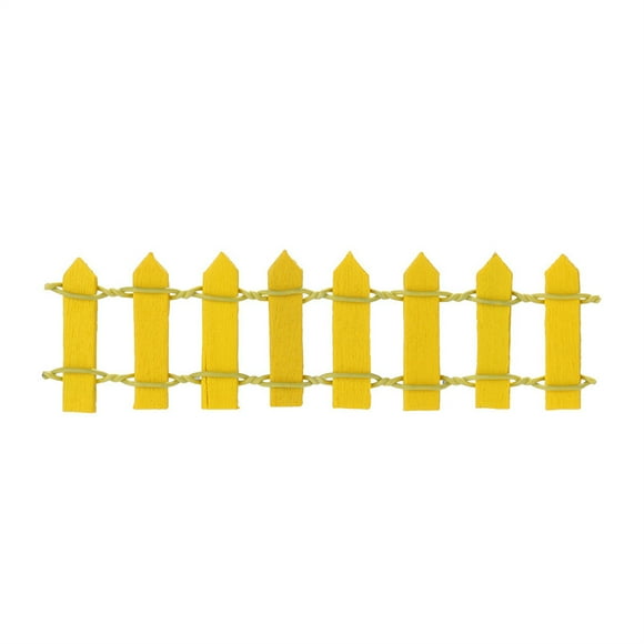 Binwennn Smart Ornament Wood Fence P Alisade Miniature Garden Home Decoration Mini DIY Craft Micro