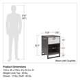 thumbnail image 4 of Ameriwood Home Monterey Nightstand, Waves with Graphite, 4 of 8