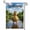 A, variant on XaaKee Garden Flag, Yellow Calm Pond Ducklings Yard Flags, Double-sided High-Quality White Linen Yard Flag, Flowing Script Banner, 12x18Inch