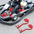 thumbnail image 2 of 1 Set Of Brake Throttle Pedal Replacement For Go Kart Racing Metal Pedal Modified Part Metal Brake Throttle Pedals Metal Modified Pedals, 2 of 9