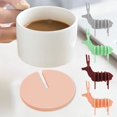 thumbnail image 4 of BUYISI Diy Elk Silicone Coaster Set - Heat-Resistant, Non-Slip & Stylish Decor! Beige, 4 of 5