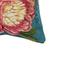 thumbnail image 5 of Liora Manne  Marina Secret Garden Indoor/Outdoor Pillow 12" x 18" - Aqua - Single, 5 of 5