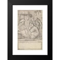 thumbnail image 2 of Sir Edward Coley Burne-Jones 16x24 Black Modern Framed Museum Art Print Titled - Chaucer's Man of Laws Tale - Design, 2 of 5