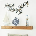 thumbnail image 2 of Deco 79 Metal Bird Flying Flock Of Wall Decor, 52" x 3" x 27", Blue, 2 of 10