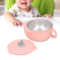 thumbnail image 4 of Vajilla Para Niños, Mango De Arco De Diseño Ergonómico, Tazón Plano, Diseño Inferior, Tazón Para Niños Pequeños, Fácil De Limpiar Y Usar, Con Válvula De Ventilación De ANGGREK Otros, 4 of 8