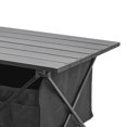 thumbnail image 2 of Table Pliante Portable de Camping Extérieure en Alliage d'Aluminium pour Barbecue de Camping, Noire, 2 of 5