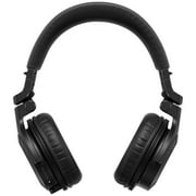 Pioneer DJ HDJ-CUE1BT Black Wireless Bluetooth Headphones with Pink Ear Pad Accessories Package