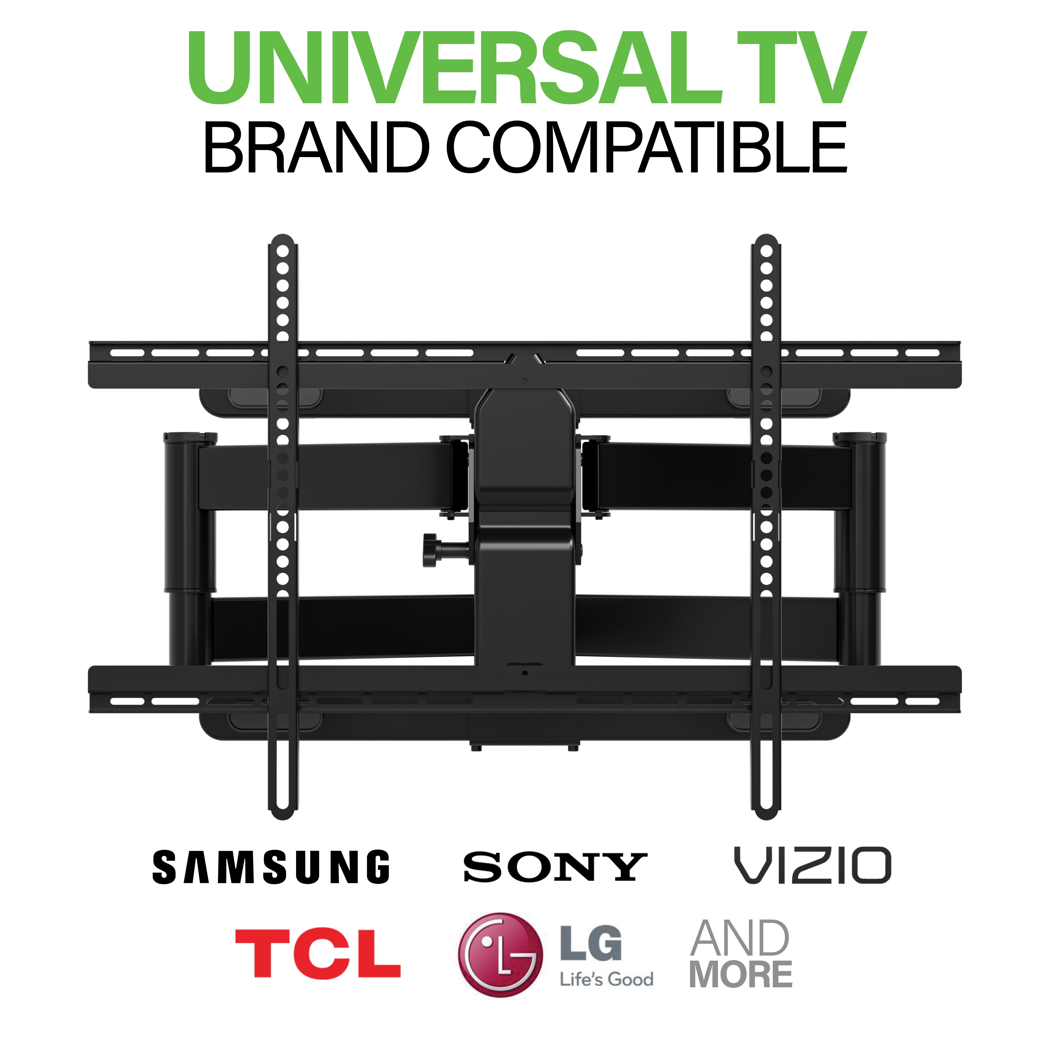 SANUS VuePoint Full-Motion TV Mount for TVs 42"-85" up to 120 lbs