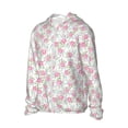 thumbnail image 2 of Fotbe Floral Men's Women's UPF 50+ Sun Protection Jacket Hooded Cooling Shirt with Pockets Hiking Outdoor Performance-3X-Large, 2 of 8