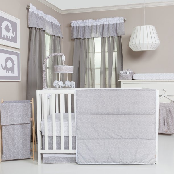 Trend Lab Circles 3 Piece Crib Bedding Set Walmart Com Walmart Com