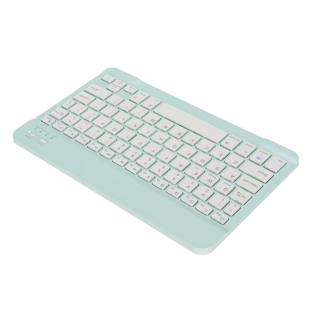 Teclado Inalámbrico, Tecnología BT 3.0 Conexión Estable Diseño Compacto Peso Ligero, Con Función De Bloqueo De Pantalla, Para IOS PC Tablet Laptop