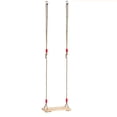 thumbnail image 1 of ZLight Garden Swing Adjustable Rope Children Hanging Seat Indoor Outdoor Household Living Room Backyard Playground Chair, 1 of 6