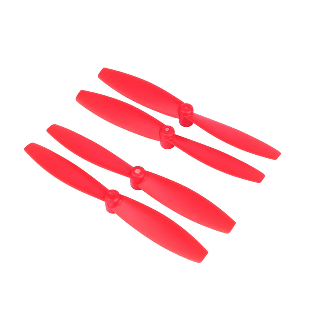 4PCs Propellers Props Replacement for Parrot Mini drones Rolling Spider Blue+Red