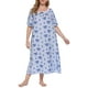 thumbnail image 1 of Vestido de tumbona para mujer, camisones sueltos de talla grande Vintage, pijamas para descansar Romacci Vestido, 1 of 7
