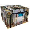 thumbnail image 1 of EREHome Choir altar Haga Church stained glass windows vault Storage Bag Clear Window Storage Bins Boxes Large Capacity Foldable Stackable Organizer With Steel Metal Frame For Clothes,Closets, Bedrooms, 1 of 3