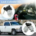 thumbnail image 4 of Cilindro de bloqueo de encendido No.5003845AA/56021346AB y cilindro de bloqueo de puerta para Dodge Ram 1500 2500 3500 para cilindro de interruptor de encendido Jeep Grand Cherokee con 2 llaves, 4 of 7