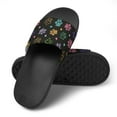 thumbnail image 4 of GZHJMY Stylish Slides for Women Men, Cute Colourful Paw Prints Soft Flexible Slip-on Sandals Slippers, 4 of 7