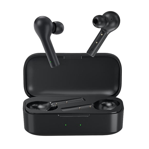 Auriculares Bluetooth QCY T5 TWS inalámbricos con micrófono negro