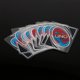 thumbnail image 4 of Juego de cartas UNO, 108 cartas, impermeable, PVC, transparente, juego de cartas para niños, juego número uno para la familia F, 4 of 5