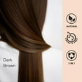 thumbnail image 6 of IEMOKODA Dark Brown Plant-Based Hair Color Shampoo for Women & Men - 3 in 1 for 100% Grey Coverage in 15 Minutes, 500ml, 6 of 7