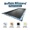 thumbnail image 4 of Buffalo Blizzard Deluxe Winter Cover with Water Bags Kit for 14-Foot-by-28-Foot Rectangle In-Ground Swimming Pools | Blue/Black | All Covers Include 5-Feet of Overlap to Measure 19-Foot-by-33-Foot, 4 of 4