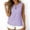 Purple, variant on BUIGTTKLOP Tank Tops for Women Striped Sleeveless Shirts Round Neck Loose Fitted Going out Tops