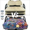 thumbnail image 5 of HUIACONG Blue Golf Club Golf Cart Covers Seat Portable Comfortable Golf Cart Covers Seat Club Car 4 Pocket Non-Slip Fit Most Cars EZGO Yamaha Club Car, 5 of 7