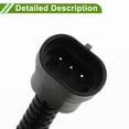 thumbnail image 4 of Sensor de Posición del Cigüeñal No.56026701 de Unique Bargains para Dodge W150 3.9 5.2 1990-1993, Sensor CKP de Motor Negro y Resistente, Metal Plástico, 1 Pc, 4 of 6