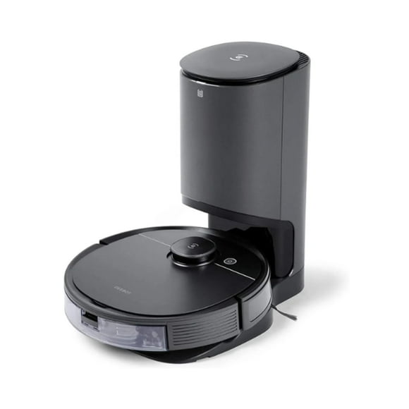 (Manufacturer Refurbished) Deebot By Ecovacs OZMO T8+ Vacuuming and Mopping Robot with Auto-Empty Station -Grey
