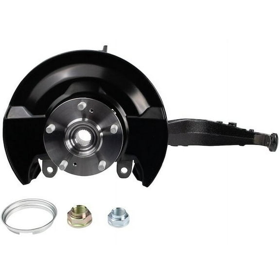 Front Right Suspension Knuckle Kit - Compatible with 2003 - 2007 Honda Accord 2.4L 4-Cylinder 2004 2005 2006