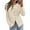 Beige, variant on PRETTYGARDEN Women's Fall Blazers Button Down Fitted Lightweight Dressy Work Suit Jackets Trendy Business Casual Outfits