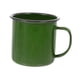 thumbnail image 1 of Taza de café esmaltada Macarena para leche resistente 6x6 cm verde, 1 of 8