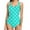 Sky Blue, variant on DDAPJ pyju Womens One Piece Swimsuits Cute Polka Dot Print Beach Swimwear Tummy Control Slimming Bathing Suits Sport Swimsuits Blue XL