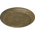 thumbnail image 3 of Ekena Millwork 19 1/2"OD x 1 3/4"P Carlsbad Ceiling Medallion (Fits Canopies up to 14 1/4"), Hand-Painted Mississippi Mud Crackle, 3 of 6