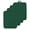 Dark green, variant on HOMEIORA 2 Pack Oven Pot Holder with Pocket Cotton Heat Resistant Coaster Potholder Kitchen Hot Pad Oven Mitts for Cooking Square 7" x 9", Dark Green