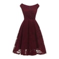 thumbnail image 1 of Vestido de fiesta sin mangas de encaje para mujer Vestido de fiesta de cóctel Vestido vintage Fridja  hjkh5806, 1 of 5
