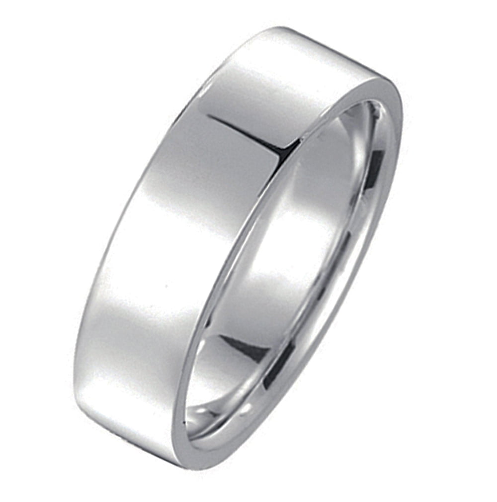 9 14 Women Ring Size Gemini His /& Her Groom /& Bride Plain Flat Court Comfort Fit Matching Wedding Engagement Titanium Rings Set 6mm /& 4mm Width Men Ring Size