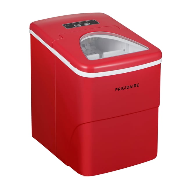 Máquina de hielo Frigidaire EFIC108, encimera portátil, 12 kg/día