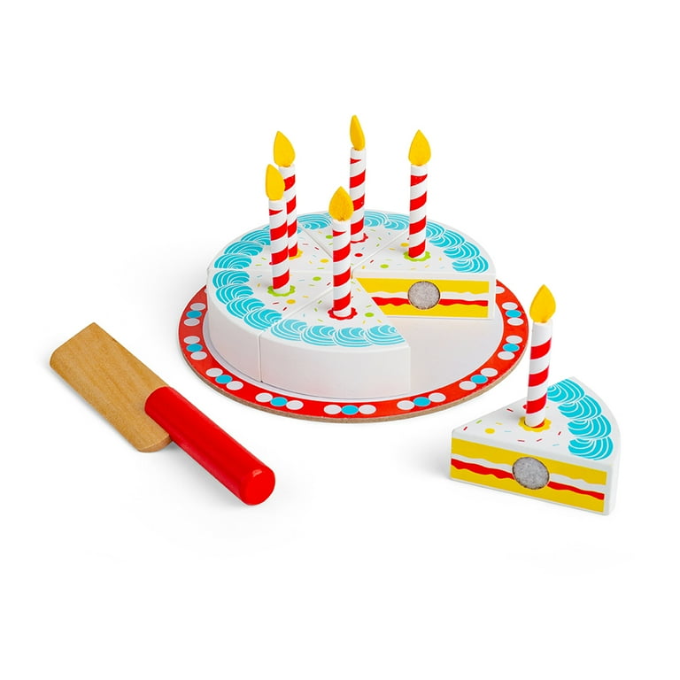 Wooden hotsell birthday cake