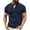 Multicolor, variant on YanHoo Henley Shirts for Men Short Sleeve Casual Tee Shirts with Pocket Big and Tall Muscle Button V Neck Pullover Tops