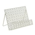 thumbnail image 1 of Tripar International 20597 Cream Metal Geometric Cookbook Stand, 1 of 1
