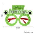 thumbnail image 2 of Paquete de 6 marcos divertidos para gafas de cumpleaños, decoraciones para fiestas, accesorios para fotos de cumpleaños, marcos de animales de dibujos animados, 2 of 5