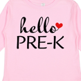 thumbnail image 4 of Inktastic Hello Pre-k Boys or Girls Long Sleeve Toddler T-Shirt, 4 of 5