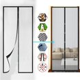 thumbnail image 4 of Cortina de cierre magnético antimosquitos para puerta, pantalla de malla contra insectos y moscas, para cocina, para verano, 4 of 4