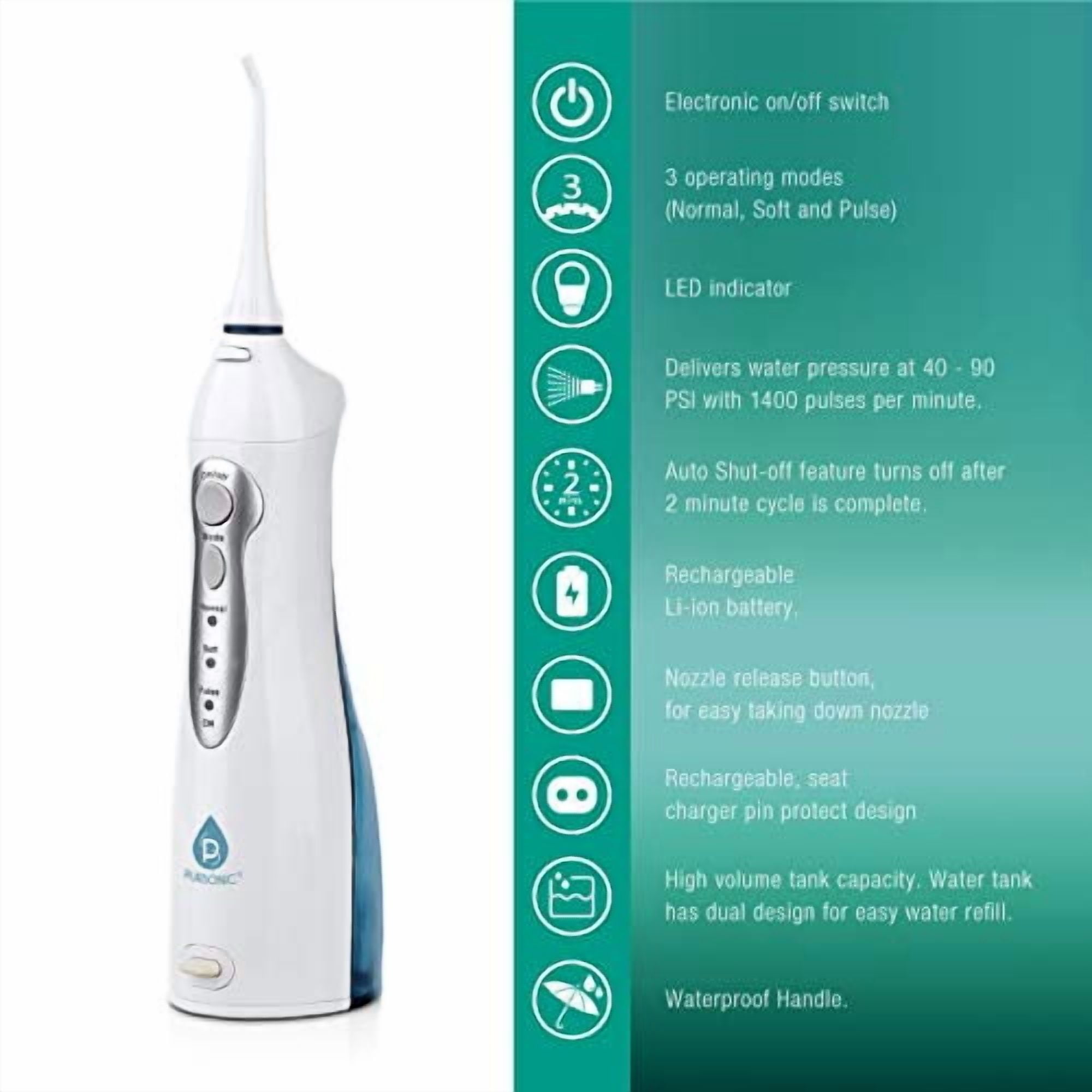Pursonic Usb Rechargeable Water Flosser