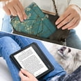 thumbnail image 5 of For Kobo Libra Colour 2024 7 inch N428 Origami PU Leather Case Magnetic Wake Sleep Soft Stand Cover Ebook Sleepcover Color Funda Black Kobo Libra Colour, 5 of 7